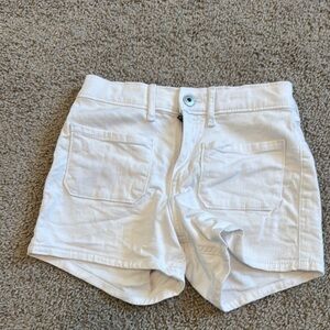 Abercrombie & Fitch White Summer Shorts